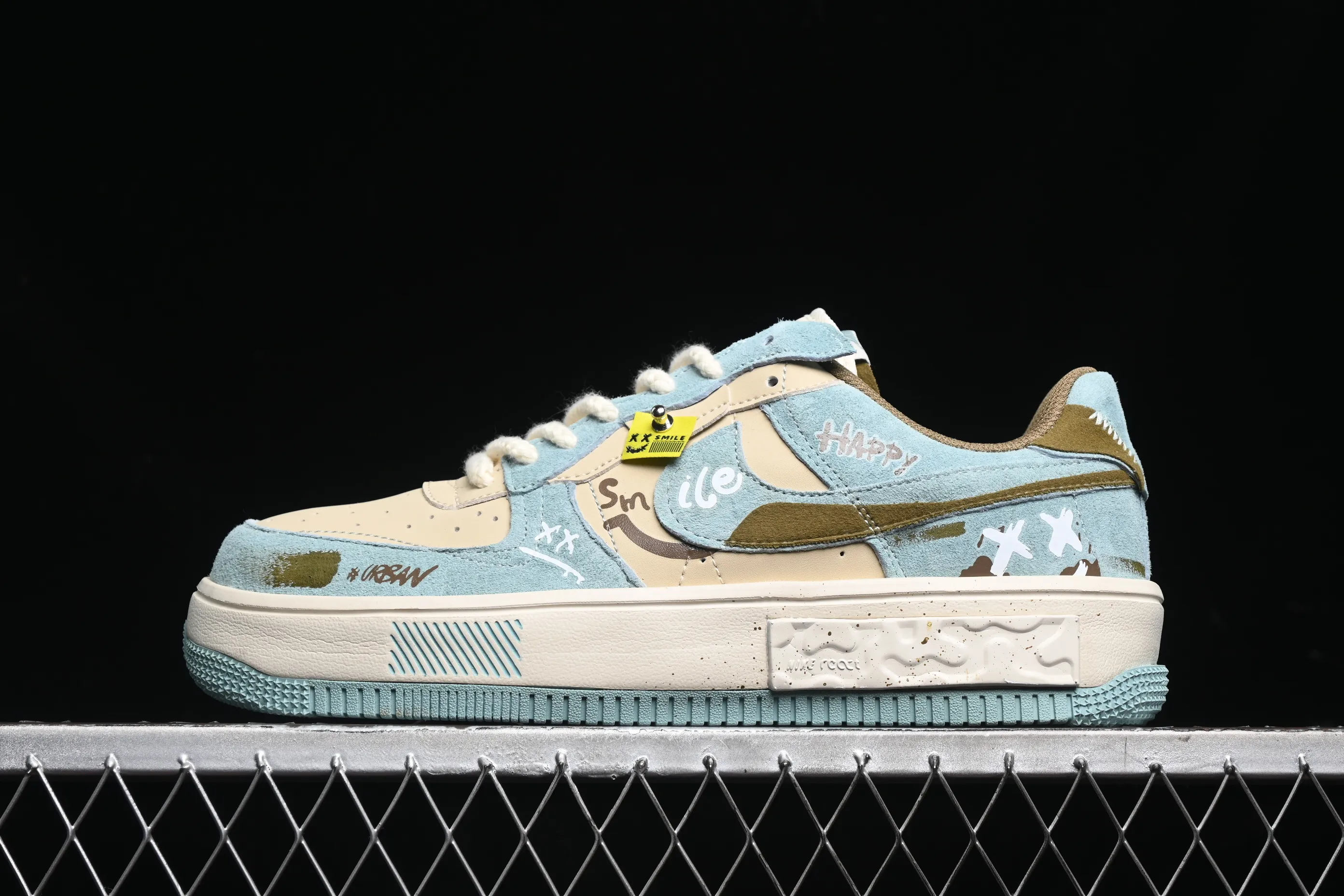 All categories Nk Air Force 1 Air Force series Nk Air Force 1 Fontanka Air Force low-top Nk Air Force 1 Fontanka "Enjoy life" Air Force One customized low-top casual sneakers CW6688-508